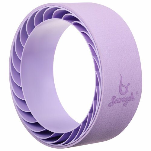 Колесо для йоги Лотос, цвет фиолетовый