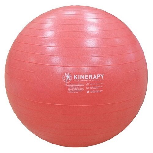 Мяч гимнастический / фитбол KINERAPY GYMNASTIC BALL диам. 65 см, (красный)