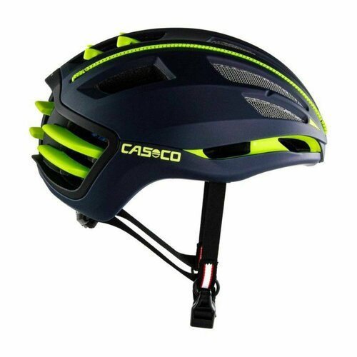 Шлем защитный Casco SPEEDairo 2 Including Vautron (Шлемы CASCO SPEEDairo2 сине-неоново-желтый including Vautron S 52-56 cm 04.1535 S)