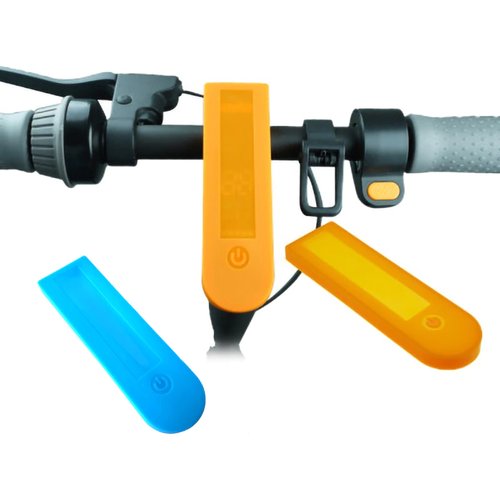 Водонепроницаемый защитный кожух / чехол приборной панели на дисплей электросамоката Ninebot KickScooter MAX G30 и др, желтый