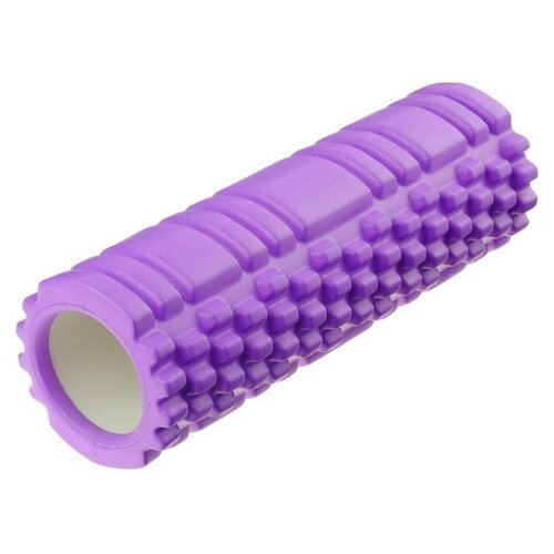 Массажный ролик для йоги Sangh 3551199 фиолетовый