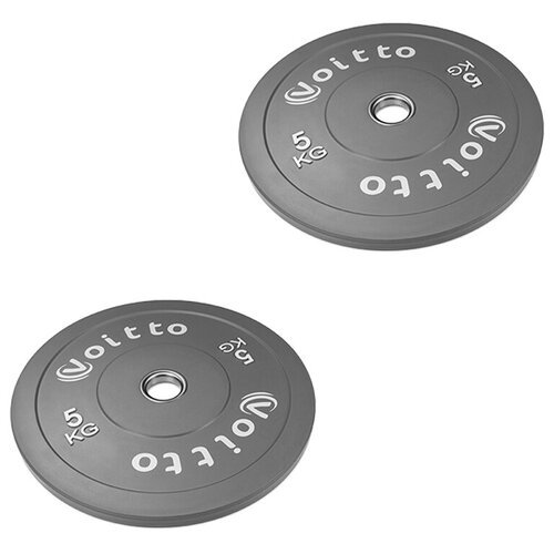 Набор цветных бамперных дисков Voitto 5 кг (2 шт) - d51
