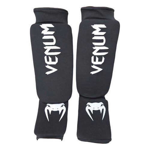 Щитки Защита голени стопы Venum - Venum BLACK (XL)