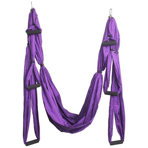 Гамак для йоги 250 x 140 см, цвет фиолетовый Sangh