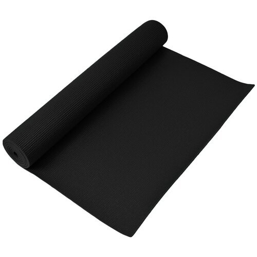 Коврик для йоги CLIFF PVC (1720*610*6мм), черный