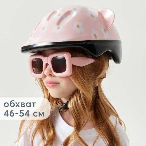 50011, Шлем защитный детский Happy Baby, для катания на велосипеде, для роликов, SHELLIX, сиреневый