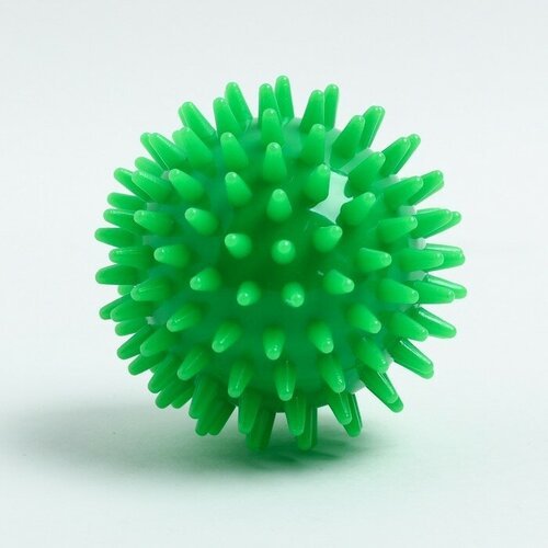 Крошка Я Мяч массажный d = 7 см, цвет зеленый