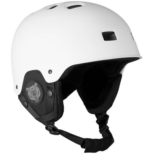 Шлем для сноуборода, горных лыж Terror snow - park white, размер L (59-62 см)