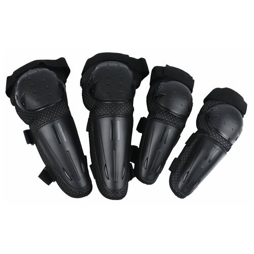 Комплект защиты Vinca Sport, взрослый, индивидуальная упаковка, черный, VP 28 adult black