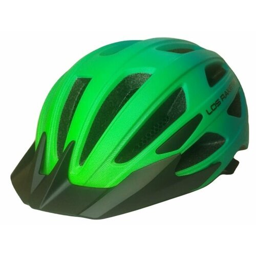 LOS RAKETOS Велосипедный шлем BLAZE BLUE-GREEN L-XL (54-59) арт 47451