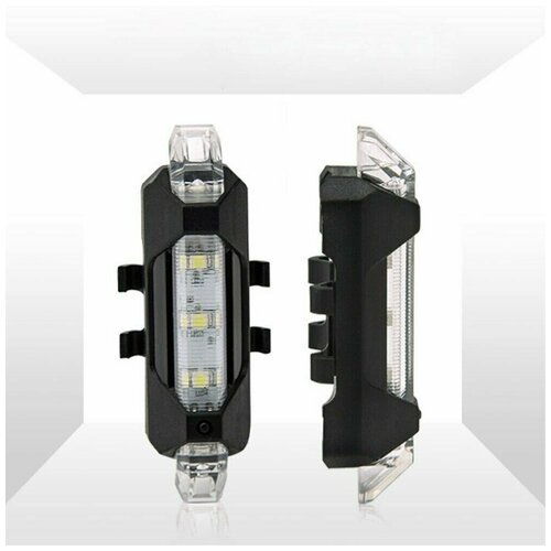 Предупреждающий светодиодный фонарик для безопасности для электроскутера XIAOMI Mijia M365, 1 шт, белый