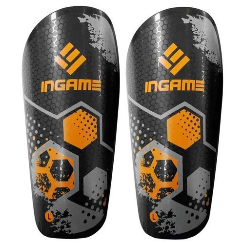 Щитки футбольные Ingame Freestyle IF-401, оранжевый XS