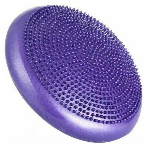 Массажная балансировочная подушка (полусфера) 33 см, фиолетовый