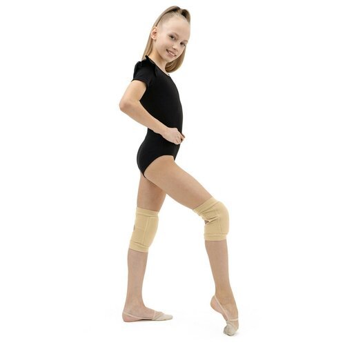 Наколенники для гимнастики и танцев, цвет телесный, размер XS (3-6 лет)