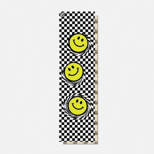 Шкурка для самоката/скейтборда Dip Grip SIDE Smiles, размер 83,8х22,8 см
