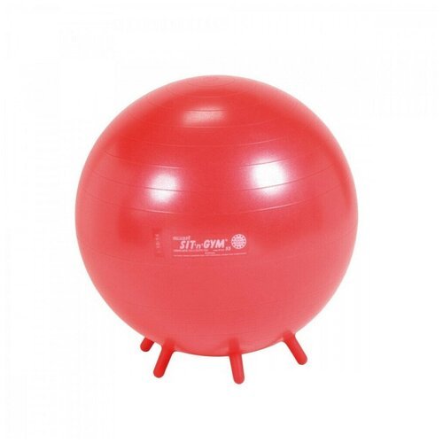 Мяч 'Sit 'n' Gym' с BRQ 55 см (красный)