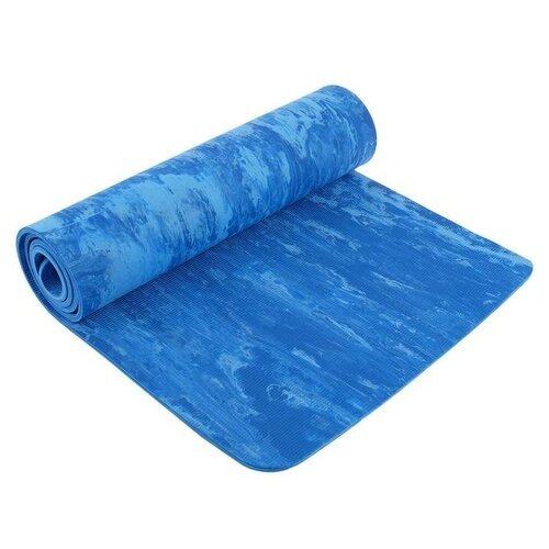 Sangh Коврик для йоги 183 х 61 х 0,8 см, цвет синий