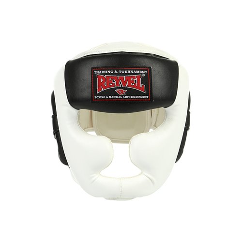 Шлем боксерский Reyvel White/Black (XL)