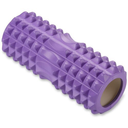 Массажный ролик для йоги Indigo IN267 фиолетовый