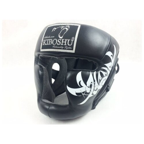 31-10 Kiboshu Шлем защита подбородка Training-Чёрный-Кожа - Kiboshu - Черный - XL