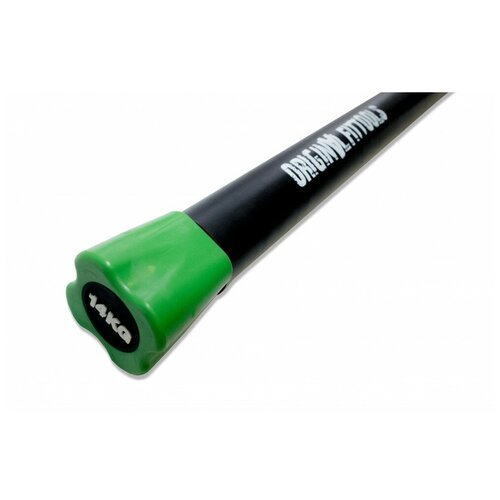 Гимнастическая палка Original FitTools FT-BDB-14 14 кг светло-зеленый/черный