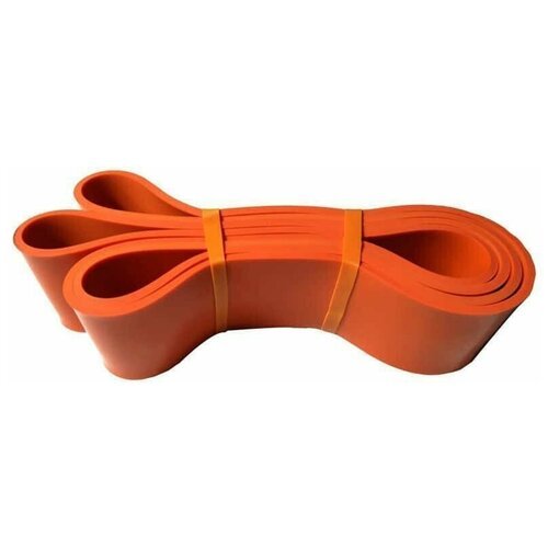 Оранжевая резиновая петля эспандер, нагрузка, 32 - 92 кг.