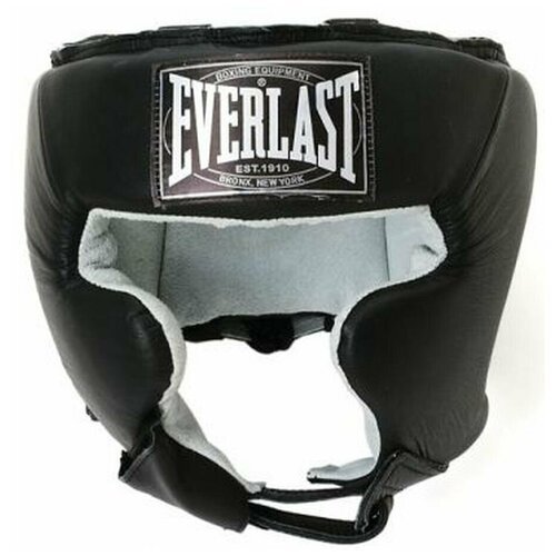 Шлем с защитой щек Everlast USA Boxing Cheek M черный