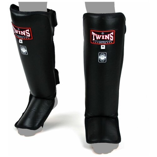 Защита голеностопа TWINS, SGL-3, черный, кожа - Twins Special - Черный - XL