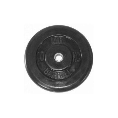 28955-38535 Диск обрезиненный BARBELL MB металлическая втулка 10 кг / диаметр 51 мм, MB-PltB51-10