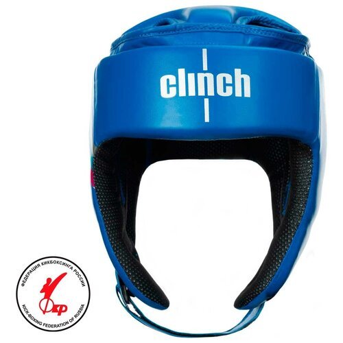 Шлем для единоборств Clinch Helmet Kick синий XL