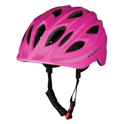 Шлем защитный Indigo, IN073, 51-55, розовый