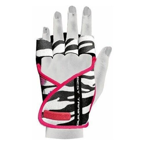Chiba Lady Motivation Glove Чёрный/белый/розовый XS