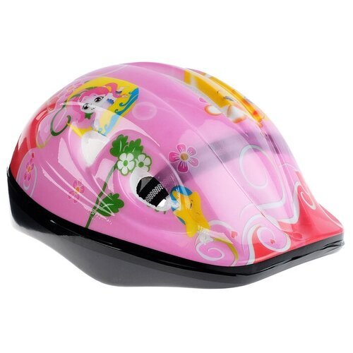 ONLITOP Шлем защитный детский OT-501, размер S, 52-54 см, цвет розовый