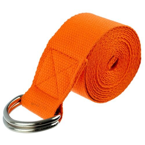 Ремень для йоги FA-103 , цвет оранжевый