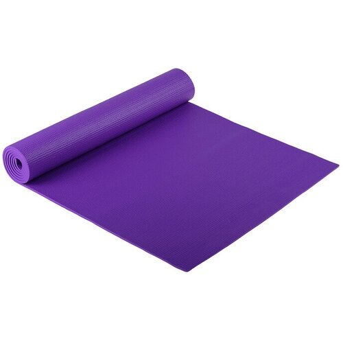 Коврик для йоги 173х61х0,6 см, цвет фиолетовый