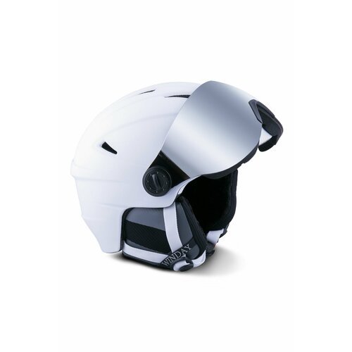 Шлем защитный горнолыжный WinDay, белый, 60