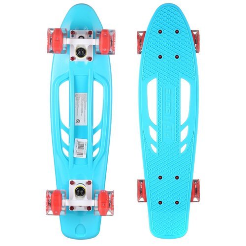 Пенни Борд Fish Skateboards 22' Blue LED