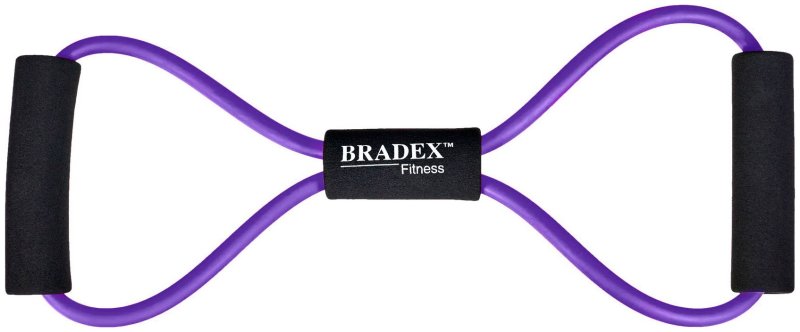 Эспандер «ВОСЬМЕРКА» Bradex SF 0723 6*10*1000 мм фиолетовый